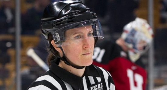 IIHF Referee Katie Guay Poised To Become First Female NHL On-Ice Referee